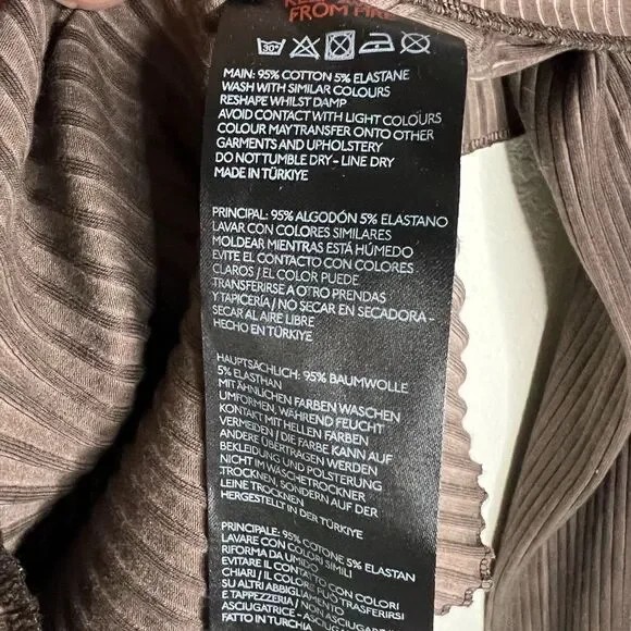 Urban Outfitters Y2K Ribbed Off The Shoulder Top - Picture 11 of 11